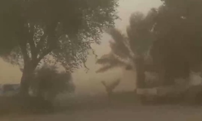 איראן: סופת חול עזה פקדה את מחוז כרמאן