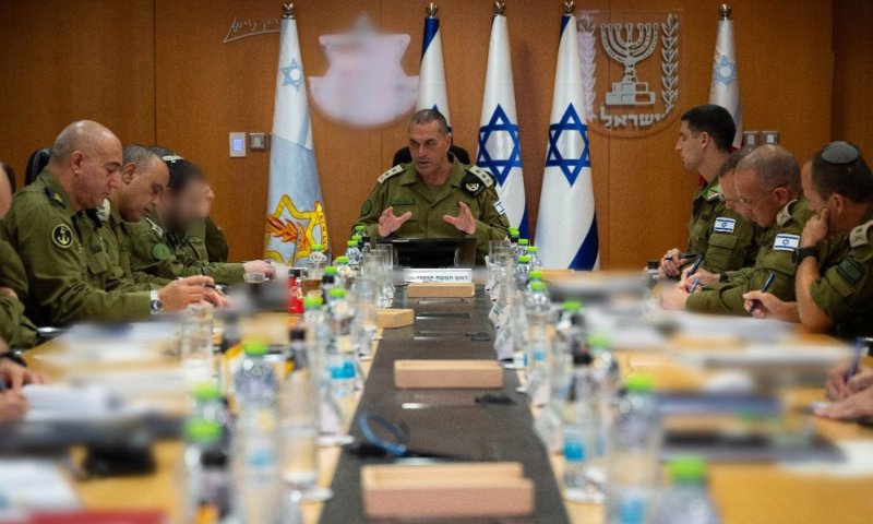 הרמטכ"ל זמיר: לא נאפשר עוד הכלה, נכריע את חמאס בכל החזיתות
