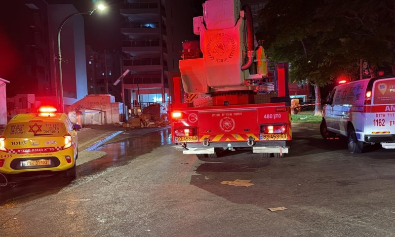 גבר בן 50 נפטר מפצעיו כתוצאה משריפה בנתניה