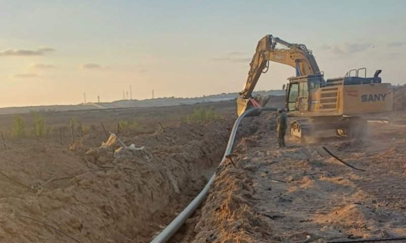 צה"ל אטם מנהרה באורך של כ-7 קילומטרים קרוב לגבול עם ישראל