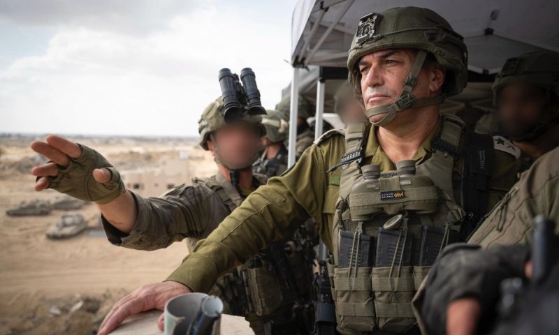 הרמטכ"ל זמיר בעזה: השלב הבא במבצע 'מרכבות גדעון' יוצא לדרך