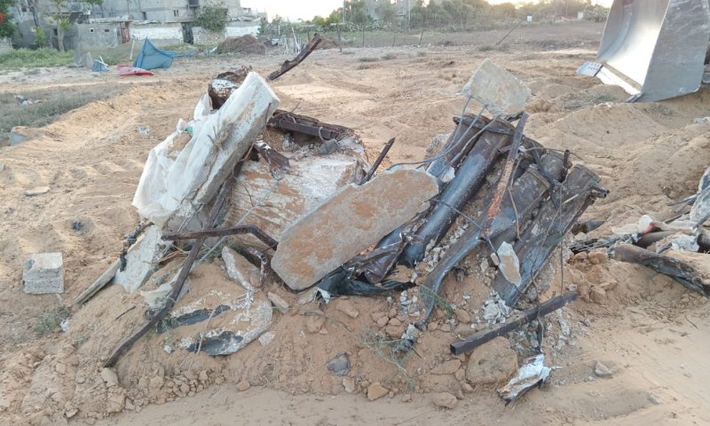 הותקפו משגרי רקטות אשר כוונו לשטח מדינת ישראל