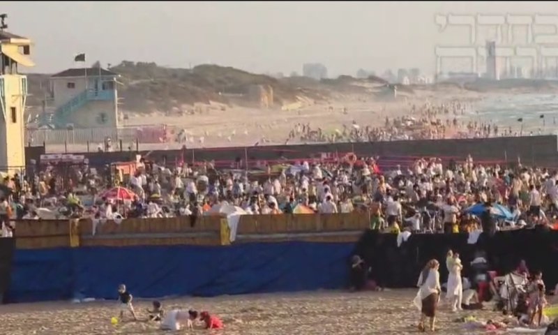 התיעוד הקשה מהחוף הנפרד והזעם של התושבים: "סכנת חיים"