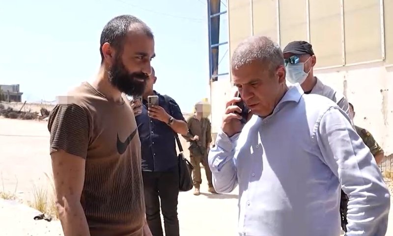 "רוצה שתזהי אותו": כך נראו רגעי חזרתו של הישראלי שנכלא בלבנון