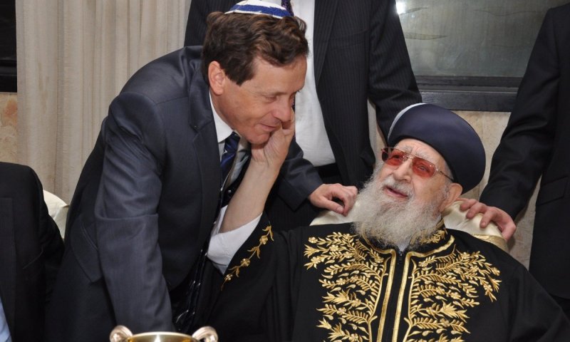 "מה מרן היה אומר על הפלגנות והקיטוב שפשו בתוכנו?" // נשיא המדינה בטור מיוחד 