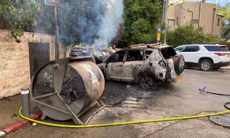 שני חשודים בני 60 ו־80 נעצרו בחשד להצתת פחים ברחביה