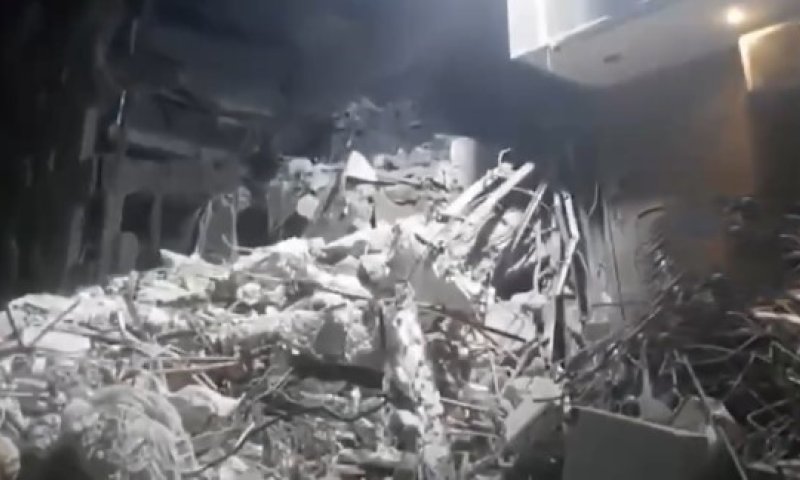 שלושה חודשים אחרי התקיפה: רחוב מרכזי בטהראן עדיין חרב