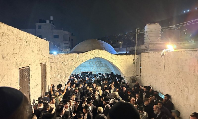 במקביל לחיסול: צה״ל אבטח את כניסת המתפללים לקבר יוסף