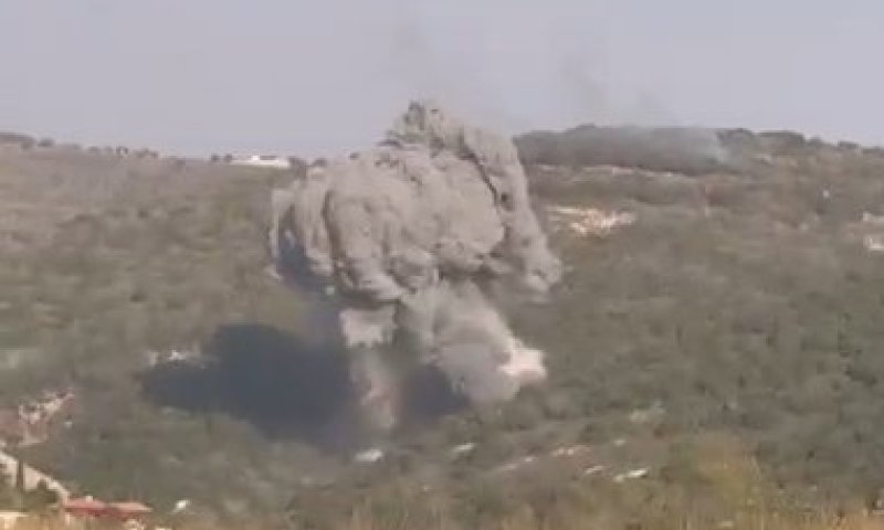 צה"ל תקף מחסן נשק ועמדות צבאיות ששימשו את חיזבאללה