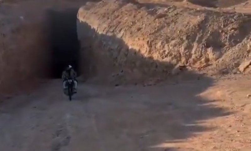 נחשף תיעוד חדש: רשת מנהרות ענק שבנו המיליציות הפרו-איראניות בגבול סוריה-עיראק