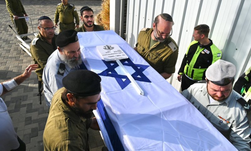 רס"ב במיל' ליאור רודאיף הי"ד הובא למנוחות לאחר יותר משנתיים בשבי חמאס