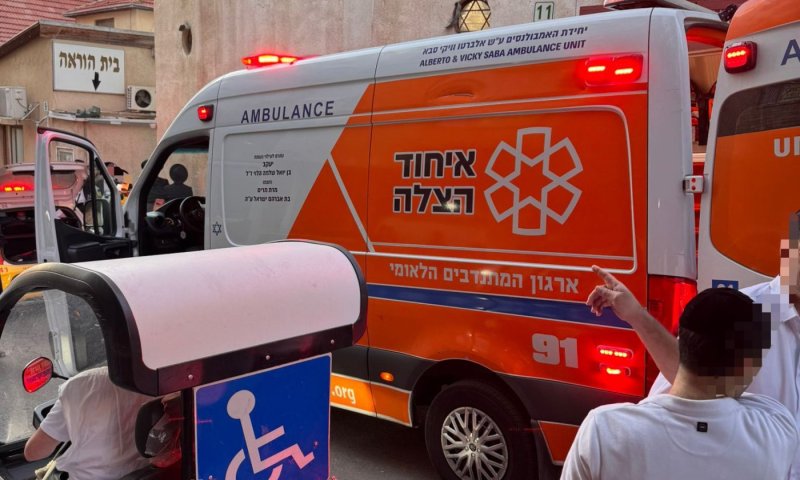 אלימות חמורה בבני ברק: בן 65 נפצע באורח בינוני
