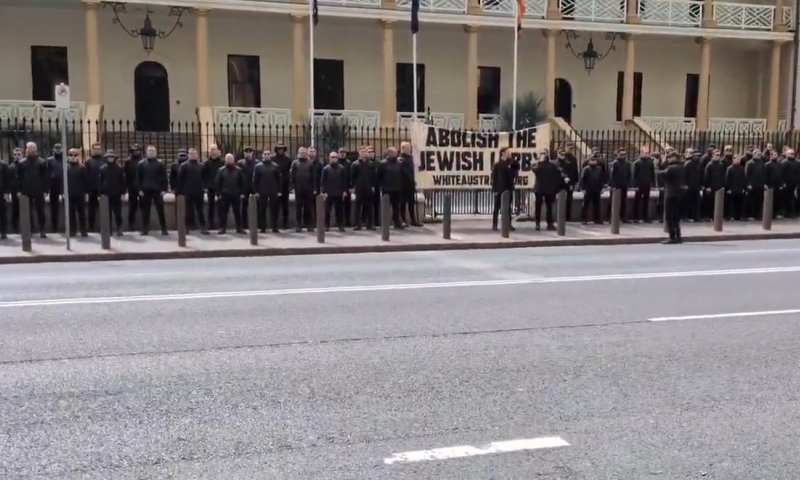 "כבר לא מופתעים": שוב זה קורה - מפגן ניאו-נאצי באוסטרליה