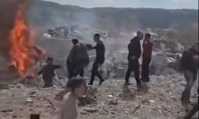 "אמא, איפה את?" תיעוד קשה מהדקות הראשונות בזירת הנפילה בבית שמש 
