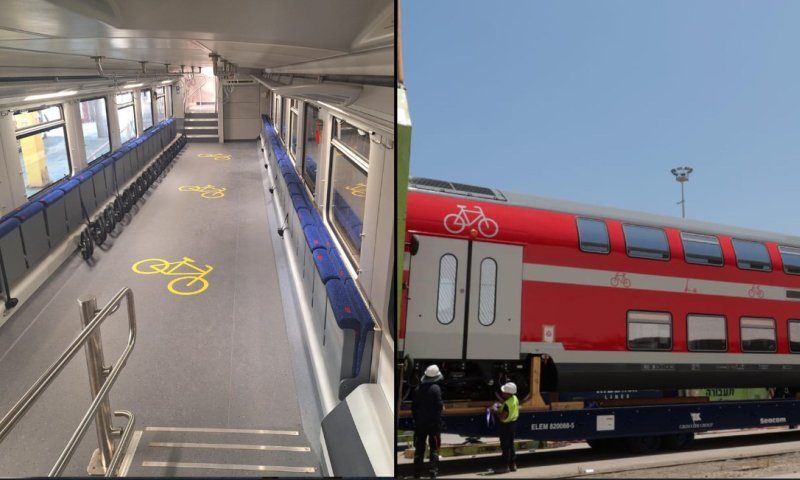 נוסעים עם אופניים? מהפכה ברכבת ישראל - זה מה שצפוי לכם מהיום!