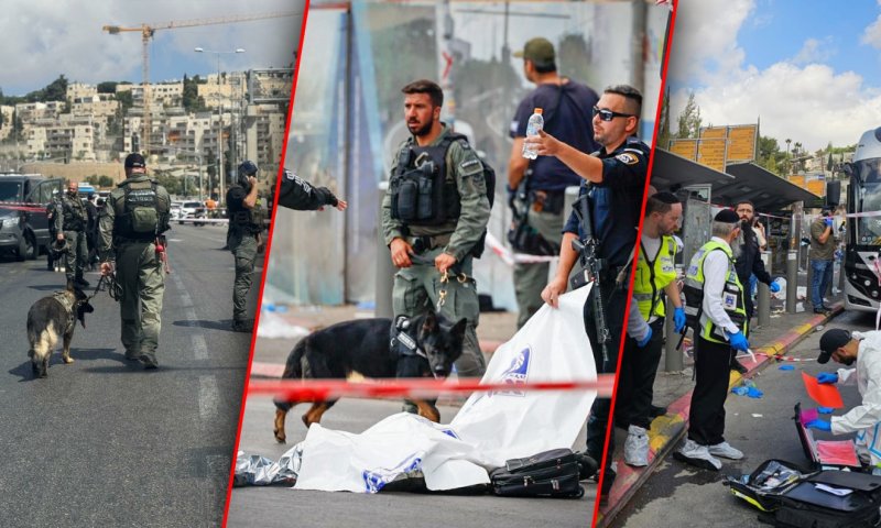 6 נרצחו ביריות בפיגוע בצומת רמות בירושלים; 7 פצועים קשה
