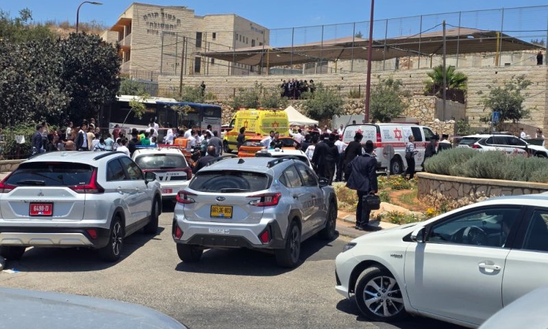 ילד בן 7 נהרג מפגיעת אוטובוס במודיעין עילית