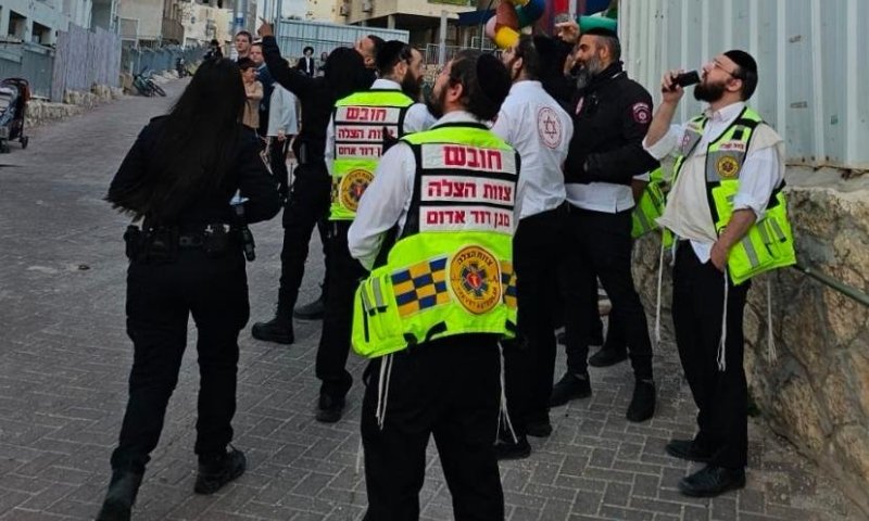 שריפה בבית שמש: צעירים פונו לבית החולים עקב שאיפת עשן