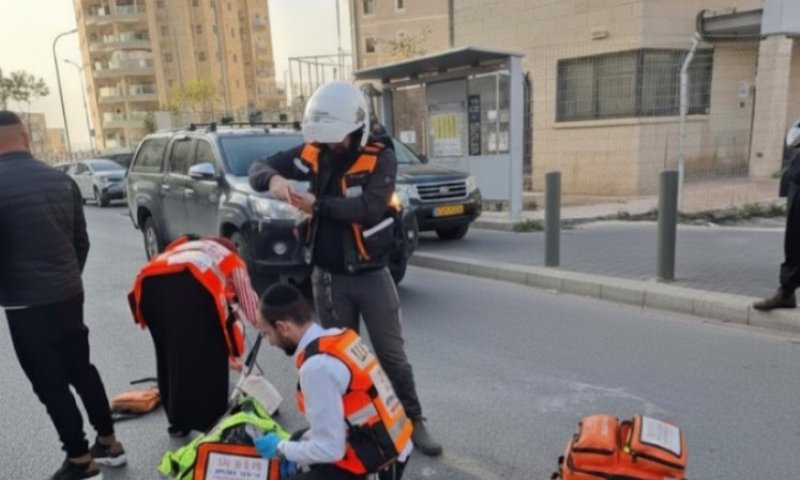בשכונה החרדית: הולכת רגל כבת 60 נפגעה מרכב