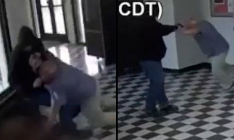 גבורה באוקלהומה, ארה"ב: מנהל בית הספר זינק על היורה ומנע טבח מזעזע