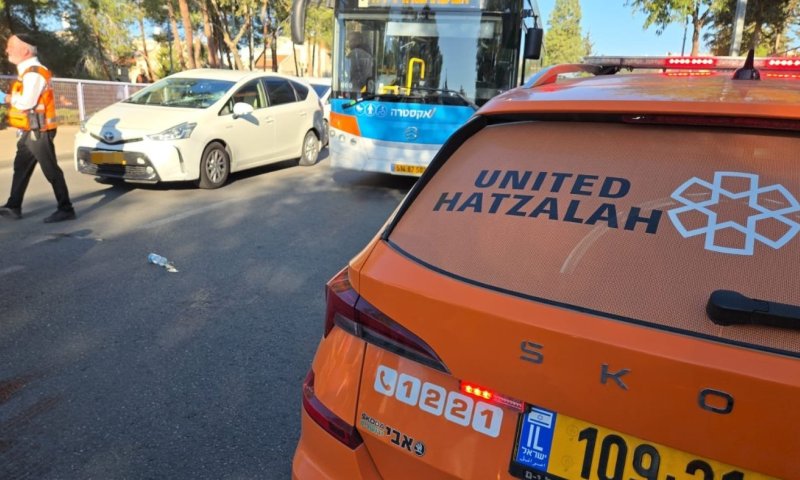 ברחוב רקנאטי בירושלים: קשיש חרדי נהרג בתאונת דרכים