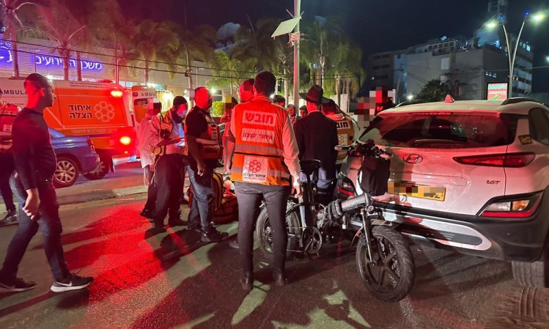 שלוש תאונות במעורבות כלים חשמליים בבני ברק