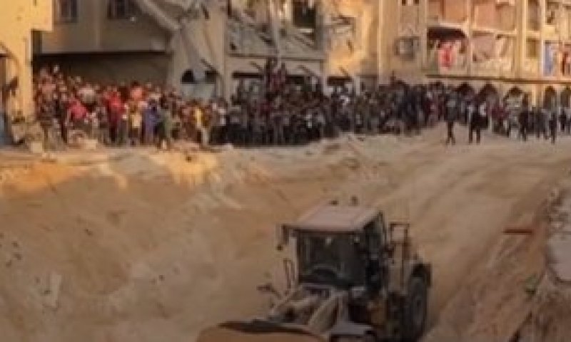 רחפן של צה״ל תיעד את ההונאה של חמאס בהשבת גופת החטוף