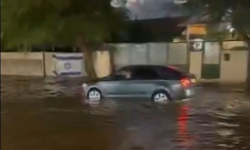 החורף הגיע: גשמים ראשונים, הצפות וברד ברחבי הארץ