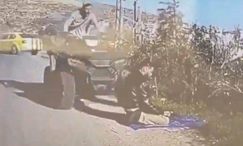 חייל מילואים דרס פלסטיני בכפר ליד רמאללה, נשקו הוחרם