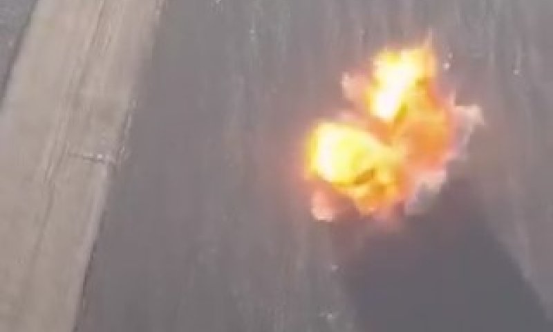 תיעוד מהחזית: מקלע אוקראיני מפיל כטב"מ מתאבד מתוצרת איראן  