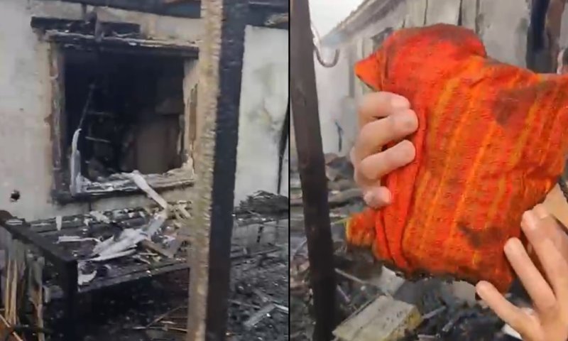 לא יאמן: הבית נשרף כליל והתפילין נותרו שלמות