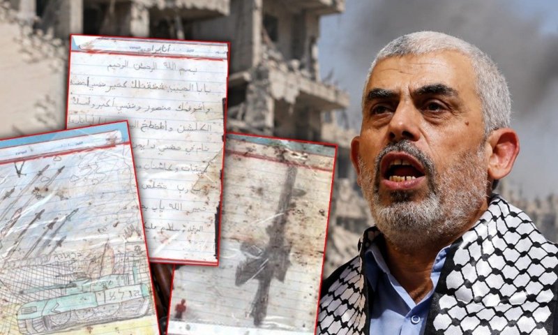 "רוצה לאחוז בקלצ'ניקוב ולירות ביהודים": נחשף מכתב של בנו של סינוואר