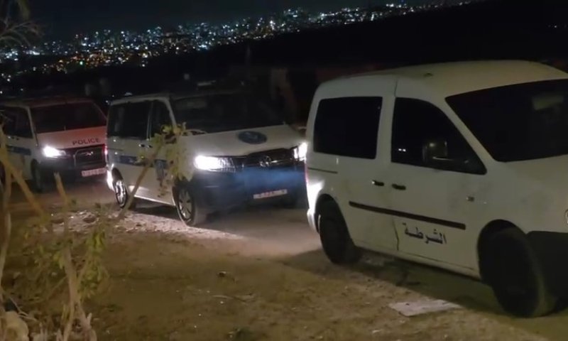 אירוע חריג בבנימין: כניסת שוטרים פלסטינים הובילה לעימות עם כוחות צה"ל שהשיב באש