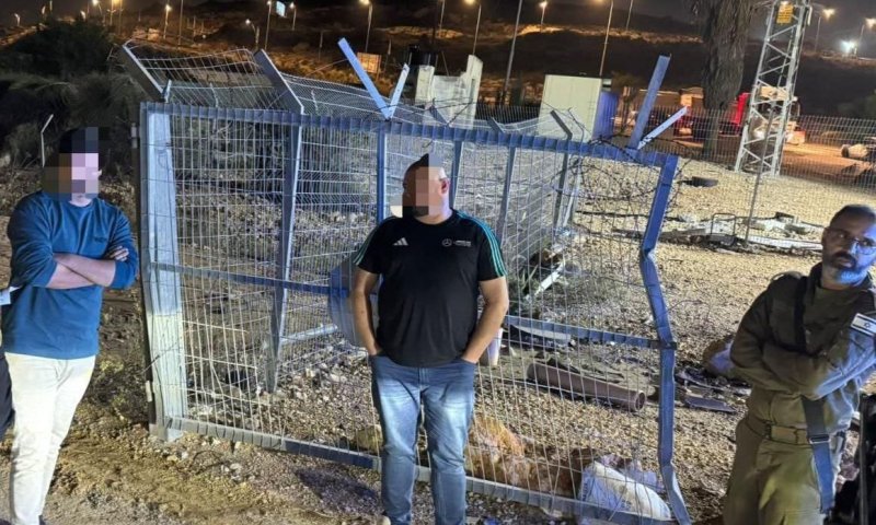 סיכן את חייו עבור הרכב: ישראלי נכנס רגלית לקלקיליה וחולץ