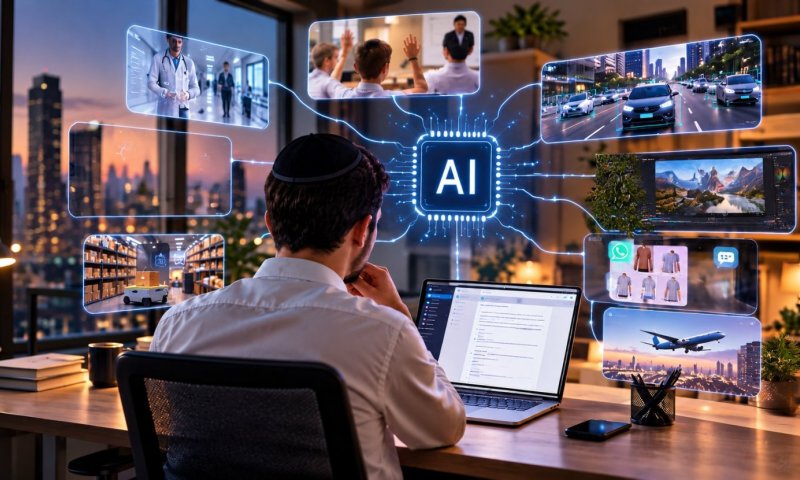 זה כבר לא רק צ'אט: מהפכת ה-AI עומדת לשנות את החיים של כולנו