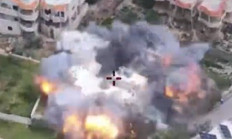 כך ארגון חיזבאללה עוקב אחר כוחות צה"ל ממבנים אזרחיים