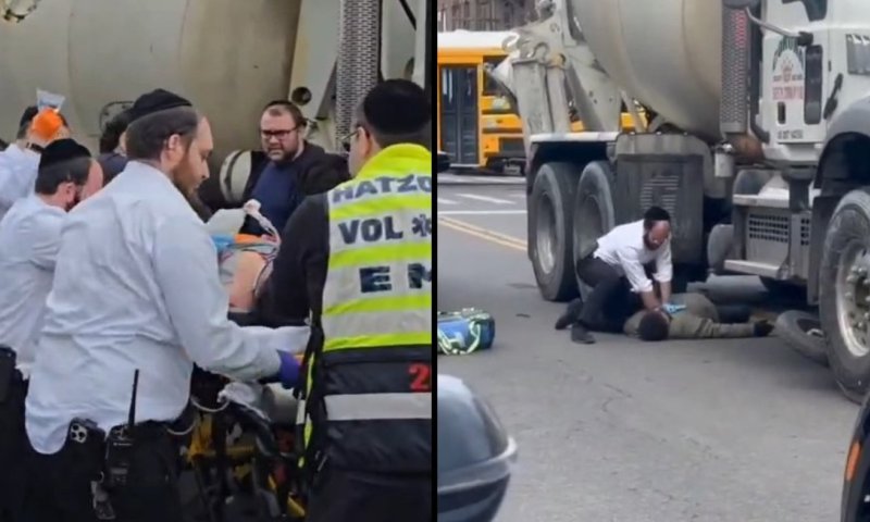 תאונת הדרכים בניו יורק גרמה לקידוש ה' עצום &bull; צפו בתיעוד