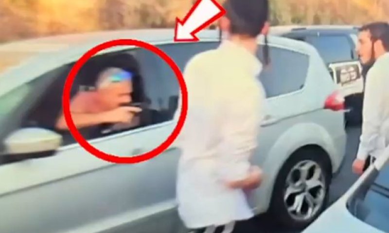 שליפת האקדח במחאה אתמול נגד חרדים: המשטרה עצרה שני חשודים | צפו