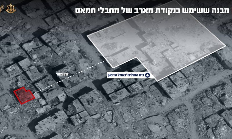 צה"ל השמיד מבנה טרור סמוך לקו הצהוב, לבתי חולים ולבתי ספר בעזה