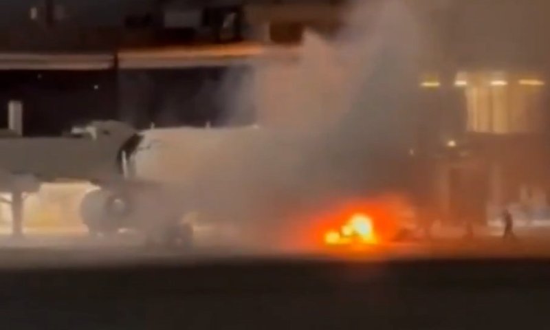 אש, עשן ופינוי חירום: רגעי הדרמה בשדה תעופה ברזיל