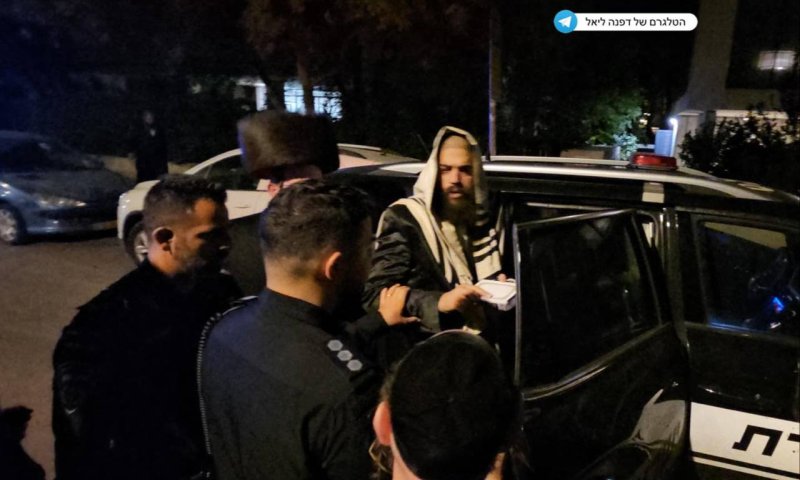 במהלך הפגנה נגד היועמ״שית נעצר ישראל פרוש, יו״ר מגן ומושיע