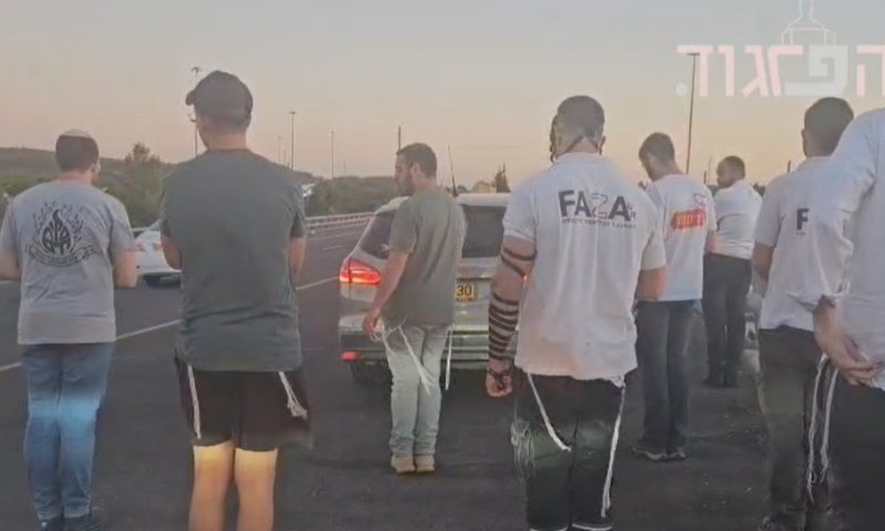 התיעוד שרץ ברשת וגרם למשטרה להוציא הודעה חריגה