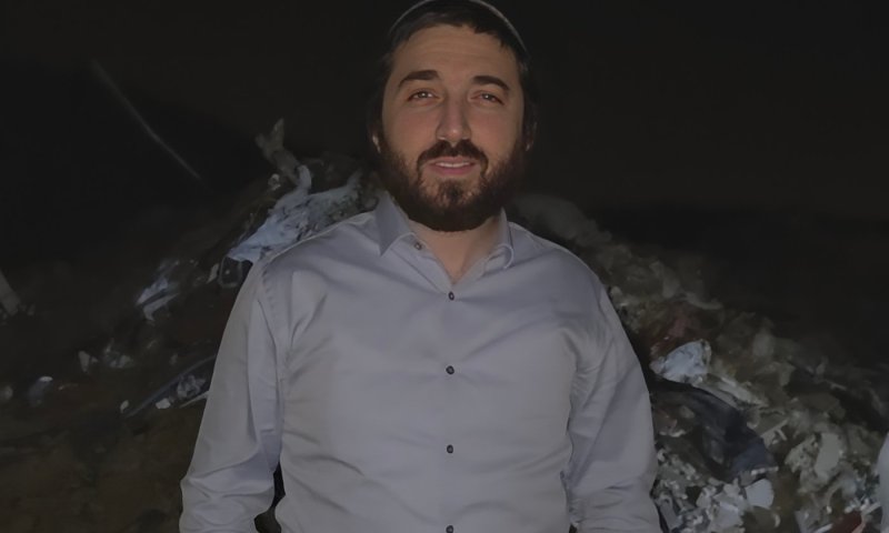 ח"כ סוכות נכנס לתוך הכפר נעלין: "נעשה סוף לשריפות הפסולת"