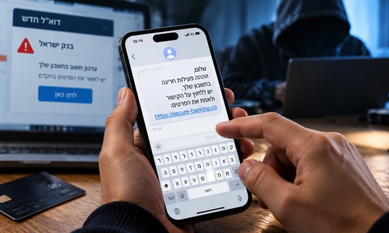 משתמשים בבנק דרך הטלפון? הנתון החדש שצריך להדליק נורה אדומה