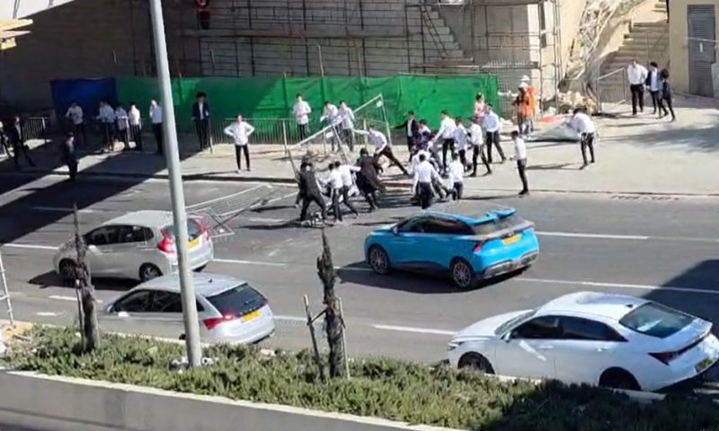 בגלל דיווח על "מעצר עריק": מפגינים חסמו את הכביש סמוך לרמת שלמה