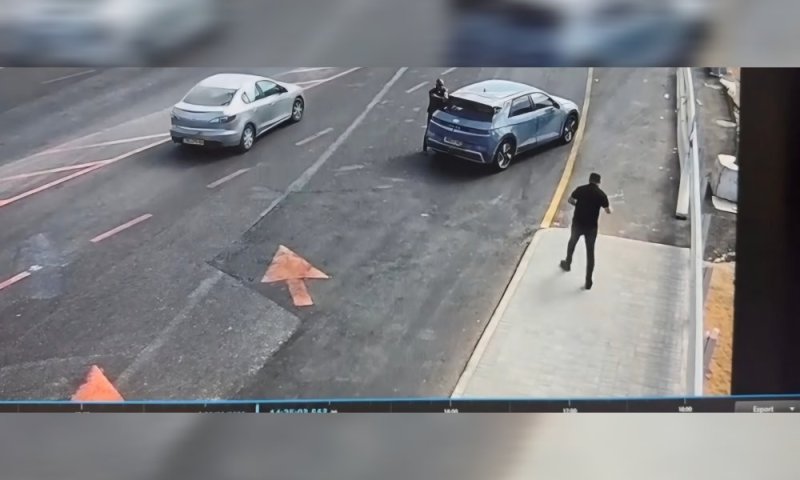 תיעוד מזעזע: המחבל דרס תלמידי ישיבה ונוטרל בידי קצין במילואים