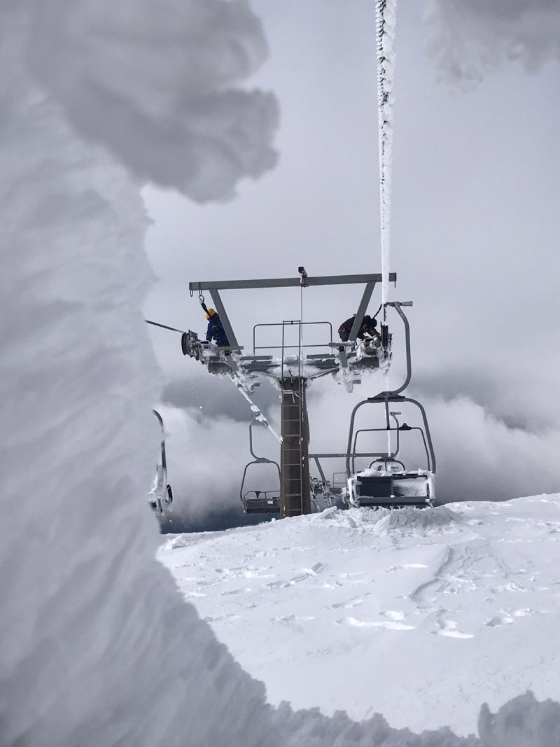צילום: סקי פטרול ומטפסי תרנים אתר החרמון