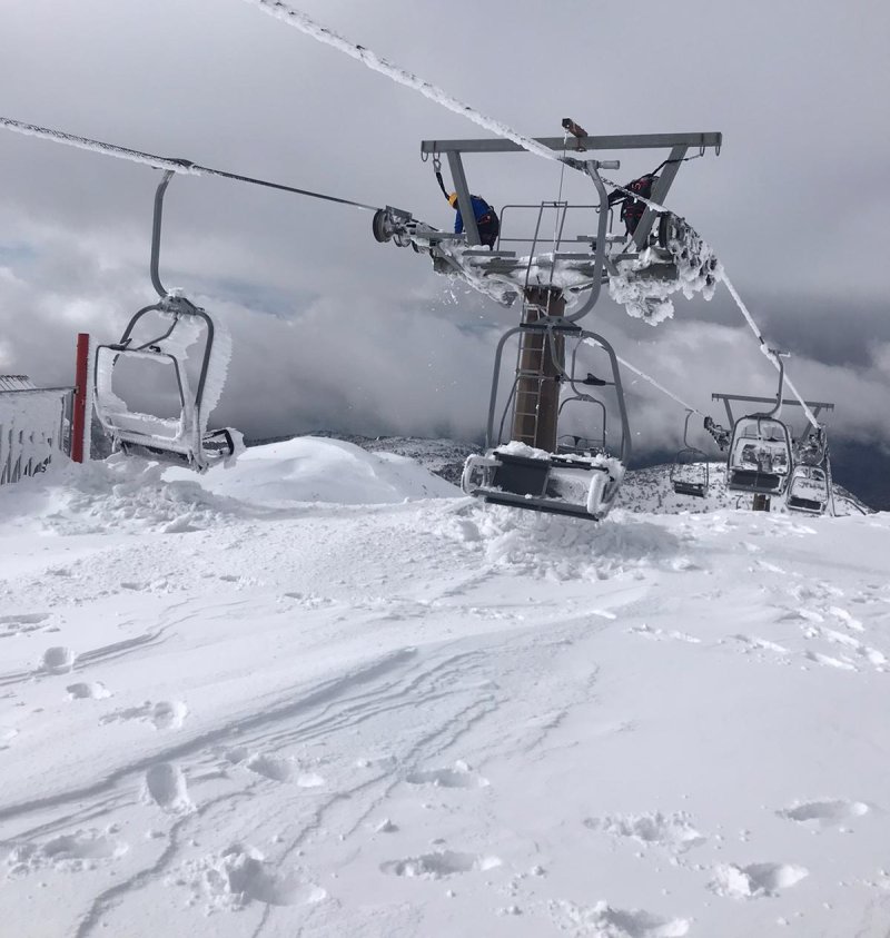 צילום: סקי פטרול ומטפסי תרנים אתר החרמון