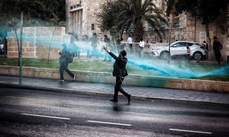 המפגינים הגיעו מאוחר מדי: עריק חרדי נעצר ע"י המשטרה הצבאית