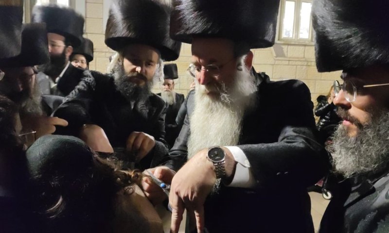 בנו של ההרוג מאסון מירון שנקרא על שם אביו חגג חלאק'ה בגג הציון